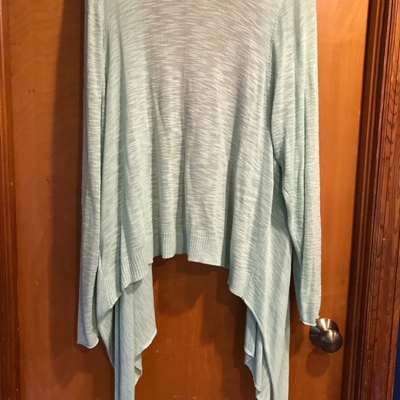 Sea foam green torrid plus sized sweater - Picture 5 of 5